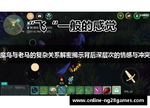 魔鸟与老马的复杂关系解密揭示背后深层次的情感与冲突